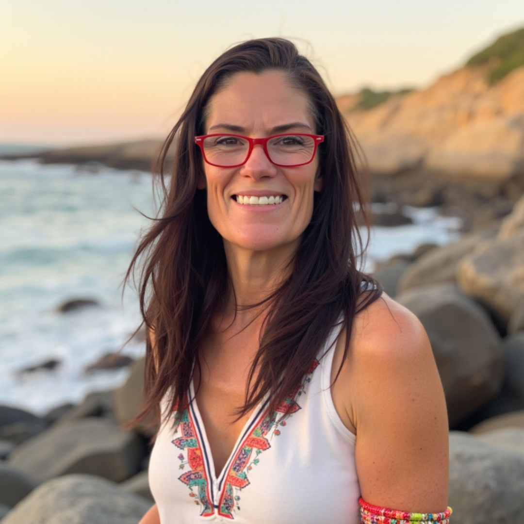 Judi Hampshire by the coast